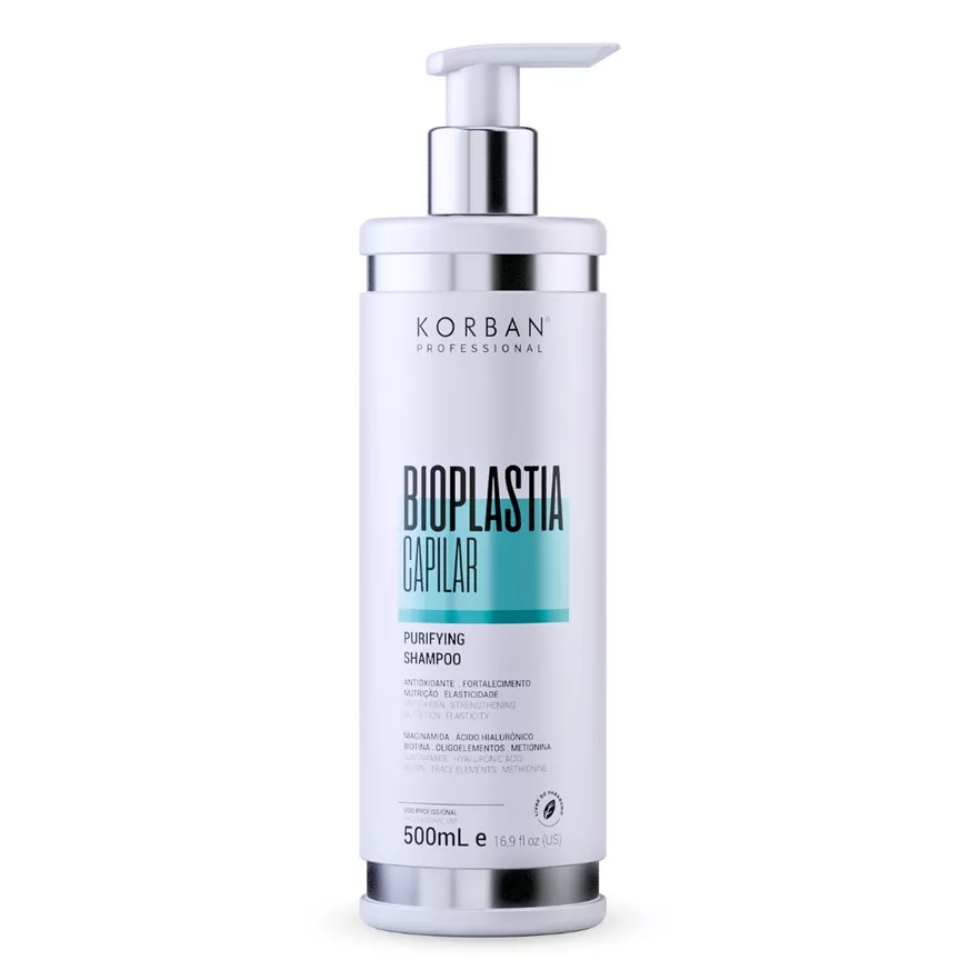 Korban Bioplastia Capilar intensyvus atstatantis plaukų šampūnas, 500 ml