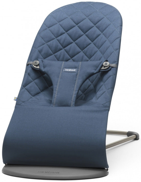 Ergonomiškas BABYBJÖRN Bliss gultukas kūdikiams, tamsiai mėlyna Midnight Blue spalva