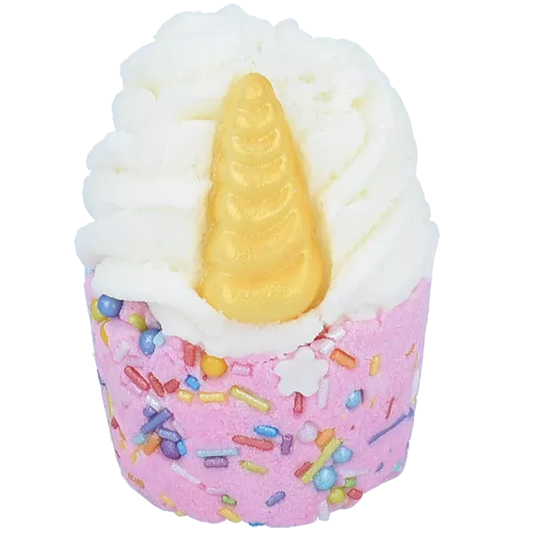 Rankų darbo vaivorykštės spalvų vonios burbulas BOMB COSMETICS Bathe The Rainbow Mallow su taukmedžio sviestu