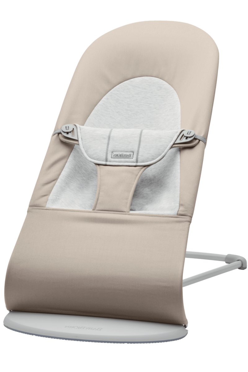 BabyBjorn Balance Soft gultukas kūdikiams,  kreminės spalvos