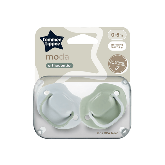 TOMMEE TIPPEE Moda silikoninis čiulptukas naujagimiams nuo 0 iki 6 mėn