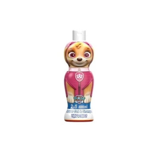 Paw Patrol Skye dušo želė ir šampūnas 2 in 1, 400 ml, vaikams.