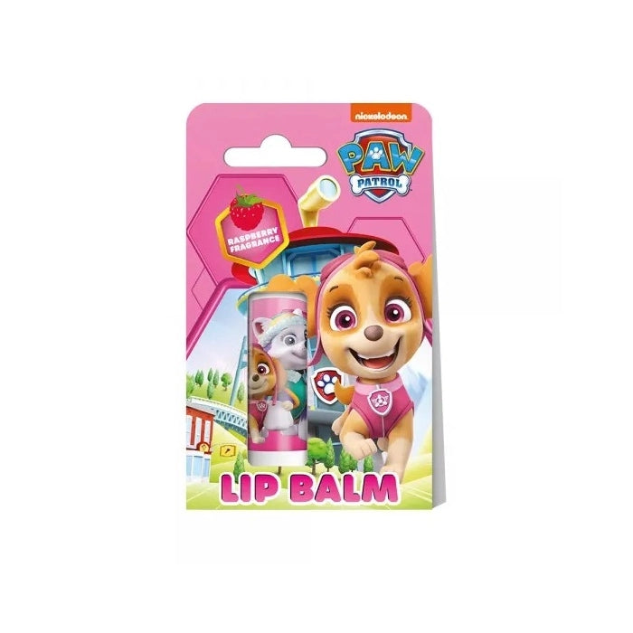 Paw Patrol Skye ir Everest apsauginis lūpų balzamas vaikams, aviečių kvapo, 4,4 g