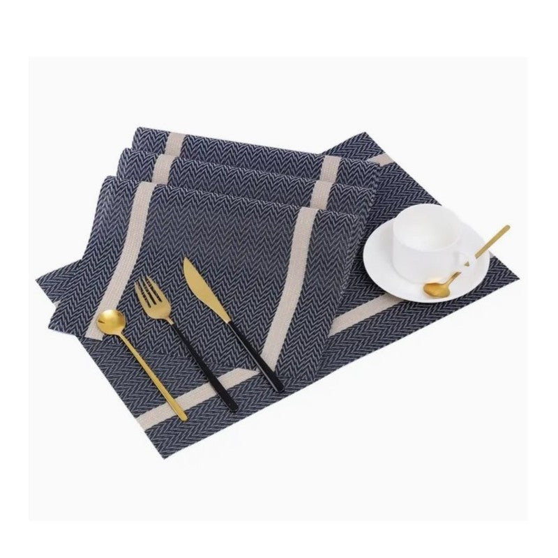 Mėlynas stalo kilimėlis 30x45 cm – atsparus ir lengvai valomas