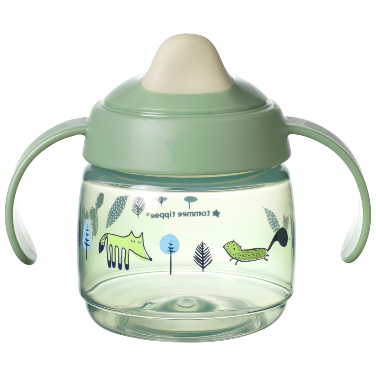 TOMMEE TIPPEE puodelis kūdikiams mokantis gerti savarankiškai 190 ml